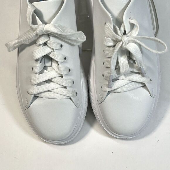 Jeffrey Campbell PLAY Womens Solid White Platform Sneaker Size 9.5 Nordstrom - Picture 13 of 14